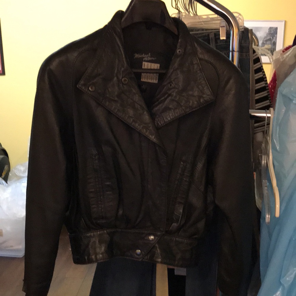 North Beach Leather Mojo Jacket size 3/4